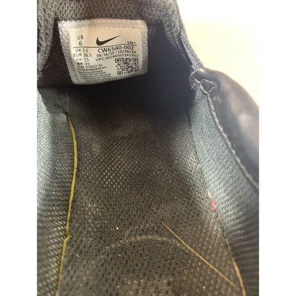 Nike Court Legacy Women’s Shoe Size 6 Black and white Slip-on Sneakers - Picture 9 of 9